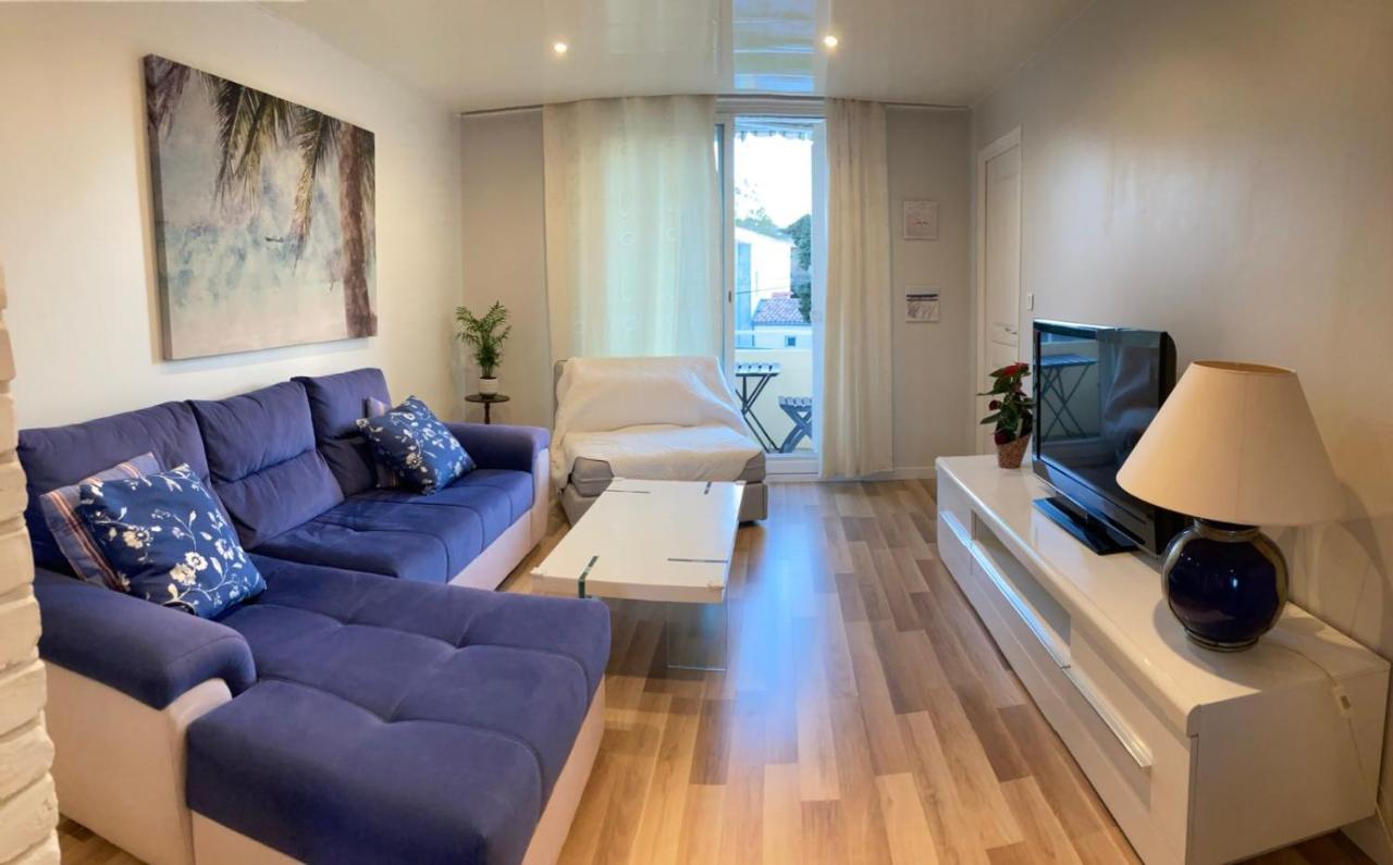 "L'Hippocampe", Climatise, 60 M2 , 2 Chambres, Tres Calme, Plage Des Sablettes Et Commerces A 3 Minutes A Pied, Wifi, Parking Gratuit, Lit King Size La Seyne-sur-Mer Buitenkant foto